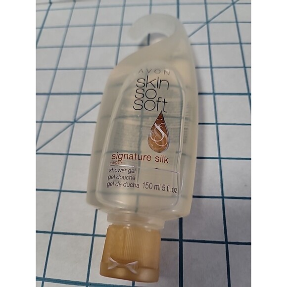 Avon SKIN- SO-SOFT Signature Silk + Argan SHOWER GEL 5 FL. OZ. NOS NIP - Picture 5 of 5